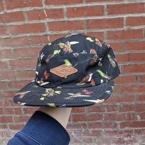 Five Panel Bird Hat